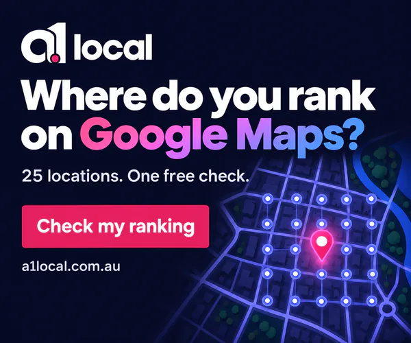 A1 Local: Where do you rank on Google Maps? Check 25 locations around your business. Free. Check my ranking.